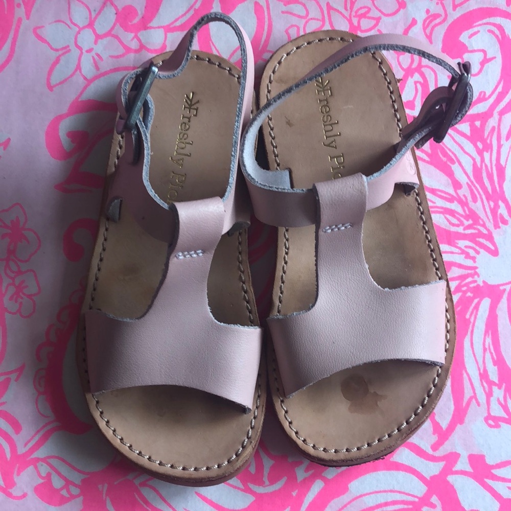 Freshly Picked Malibu Sandal Blush Size 7